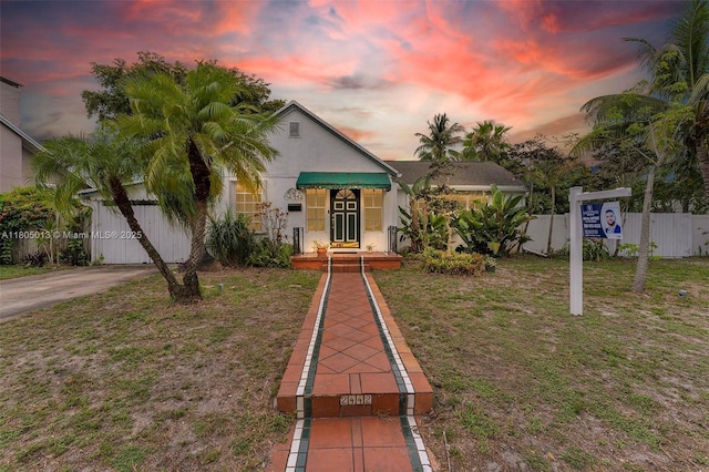2442 Fillmore St, Hollywood, FL 33020 - view of front of property with stucco siding