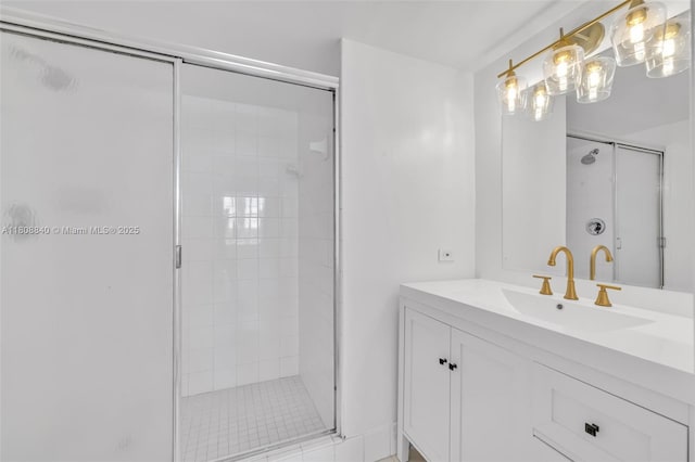 2173 Renaissance Blvd Unit 204, Miramar, FL 33025 - bathroom featuring a shower stall and vanity
