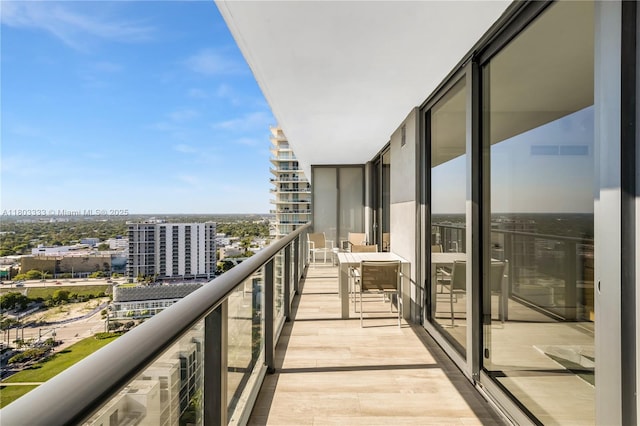 121 NE 34th St Unit 2412, Miami, FL 33137 - balcony with a city view