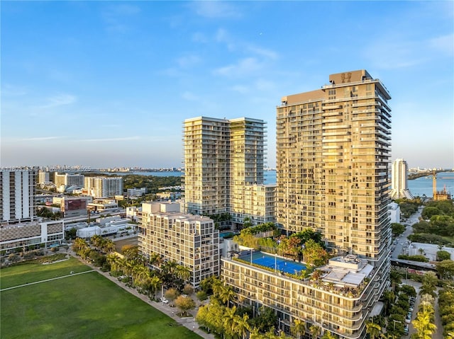 121 NE 34th St Unit 2412, Miami, FL 33137 - view of city with a large body of water