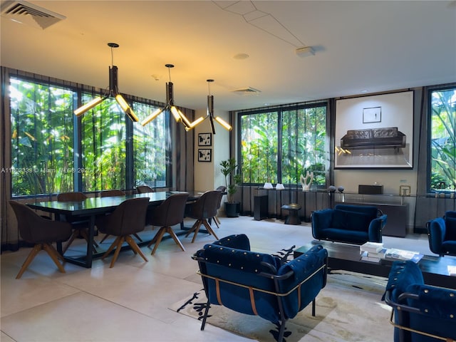 121 NE 34th St Unit 2412, Miami, FL 33137 - view of tiled living room