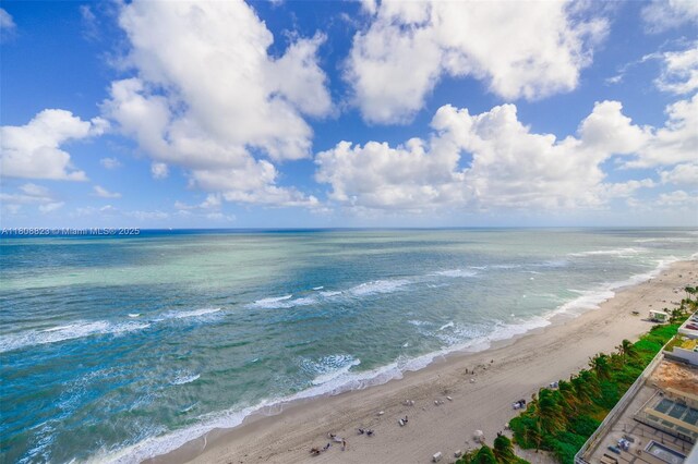 1950 S Ocean Dr Unit 18Q, Hallandale Beach, FL 33009 - water view with local beach