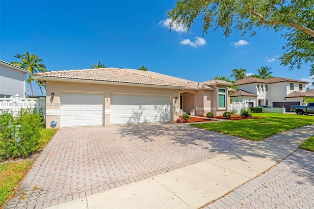 3560 SW 145th Ave, Miramar, FL 33027 - single story home with stucco siding, a tile roof, and decorative driveway