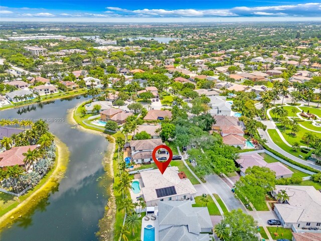 3560 SW 145th Ave, Miramar, FL 33027 - aerial view of property and surrounding area with nearby suburban area and a nearby body of water