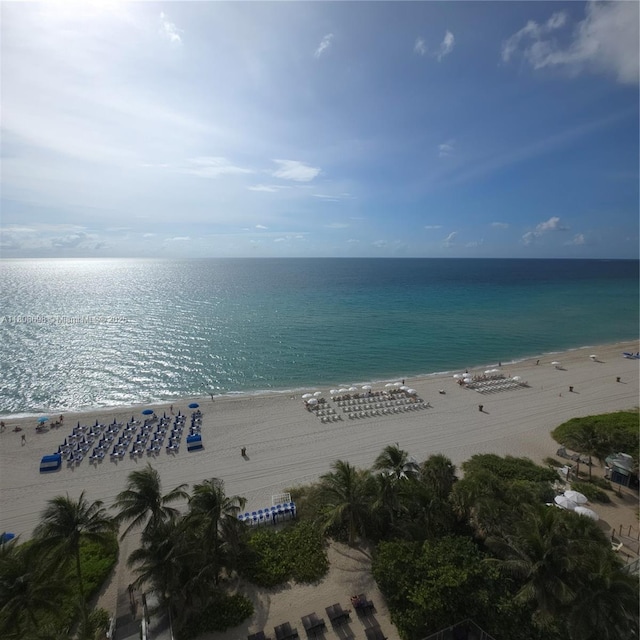 17375 Collins Ave Unit 1101, Sunny Isles Beach, FL 33160 - water view featuring local beach