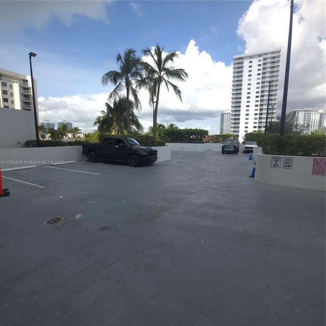17375 Collins Ave Unit 1101, Sunny Isles Beach, FL 33160 - view of uncovered parking lot