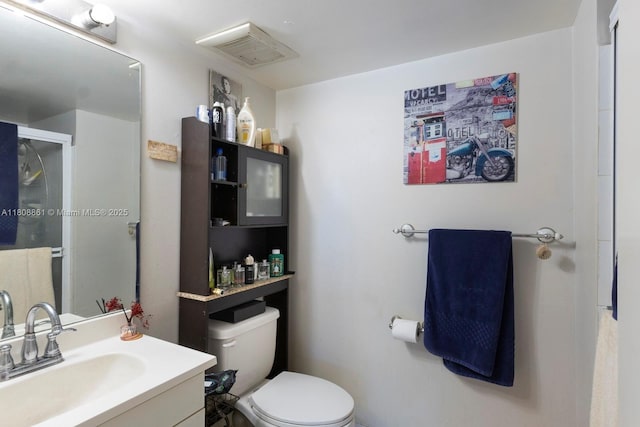 6870 SW 45th Ln Unit 8, Miami, FL 33155 - bathroom featuring vanity and toilet