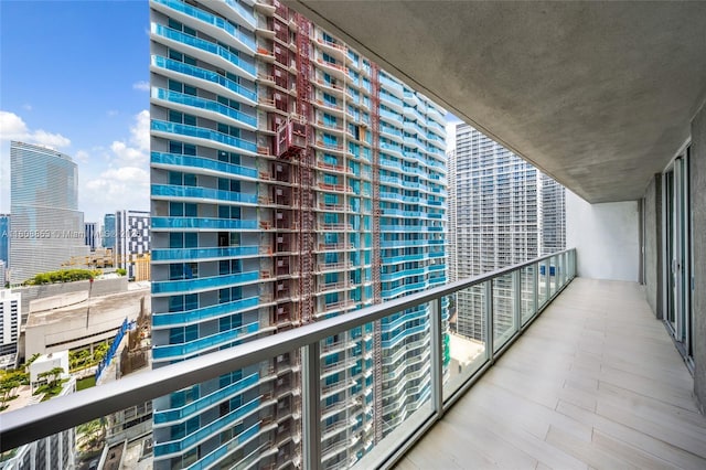 55 SE 6th St Unit 2803, Miami, FL 33131 - balcony with a city view