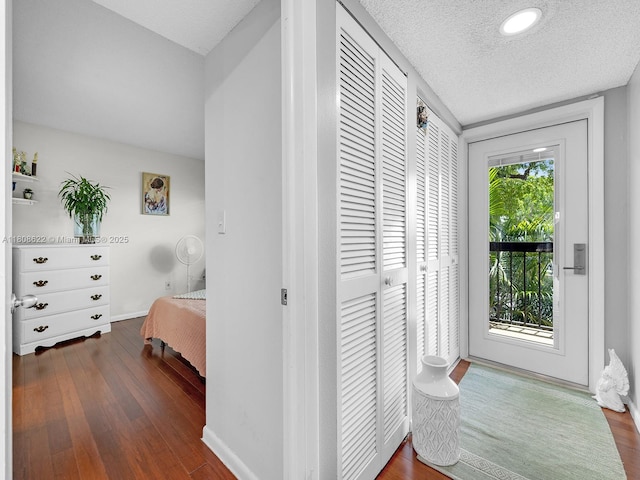 367 S Federal Hwy Unit B206, Deerfield Beach, FL 33441 - hall with wood finished floors and baseboards