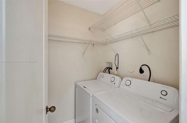 8199 W 36th Ave Unit 5, Hialeah, FL 33018 - washroom with washer and clothes dryer