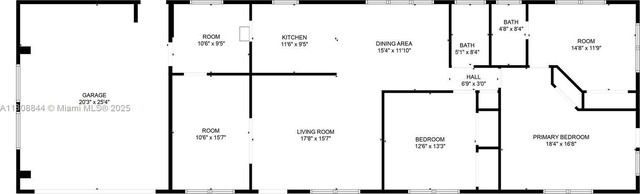 1520 N 25th Ave, Hollywood, FL 33020 - property floor plan