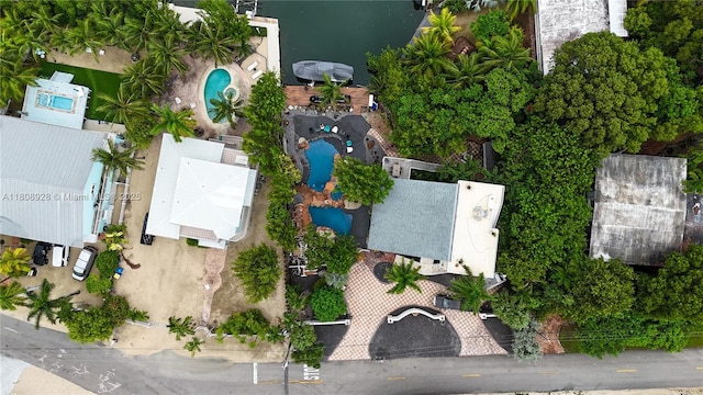 168 Indian Mound Trl, Tavernier, FL 33070 - aerial view of a pool