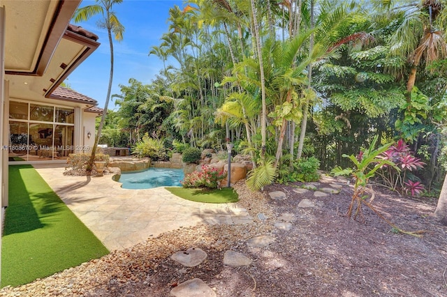 169 Dockside Cir, Weston, FL 33327 - view of pool featuring a patio