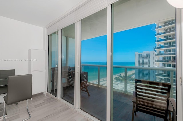1830 S Ocean Dr Unit 1605, Hallandale Beach, FL 33009 - balcony with a water view