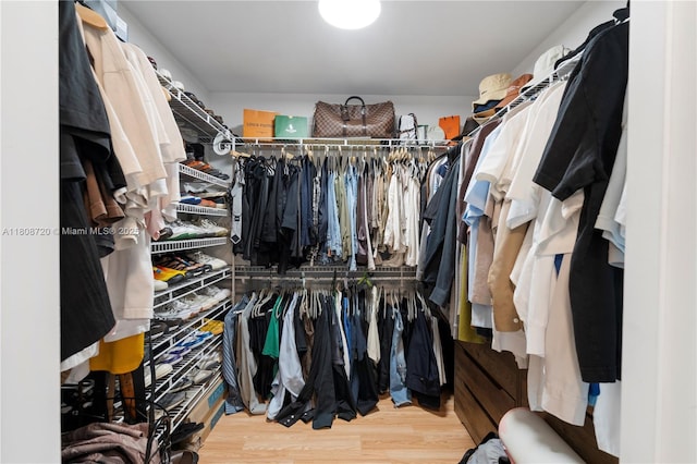 2101 Brickell Ave Unit 1702, Miami, FL 33129 - spacious closet with wood finished floors