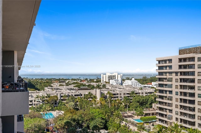 201 Crandon Blvd Unit 1030, Key Biscayne, FL 33149 - water view with nearby urban area