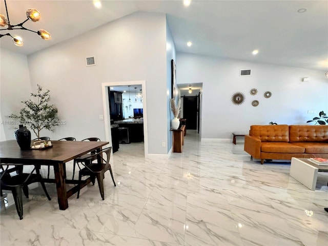 14870 SW 152nd Ct, Miami, FL 33196 - building lobby featuring high vaulted ceiling
