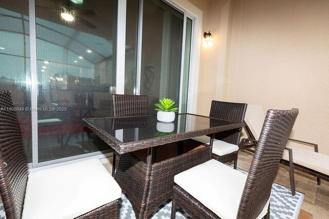 1515 Carey Palm Cir, Kissimmee, FL 34747 - balcony with outdoor dining space