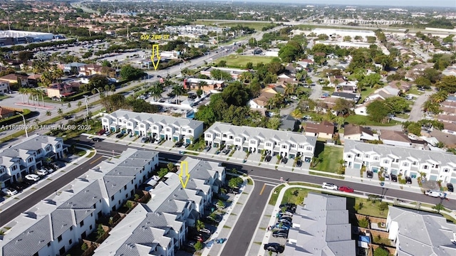 13416 SW 287th St Unit A, Homestead, FL 33033 - aerial view of property's location with nearby suburban area