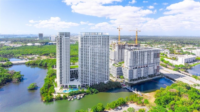 16385 Biscayne Blvd Unit 404, North Miami Beach, FL 33160 - view of urban area with a nearby body of water