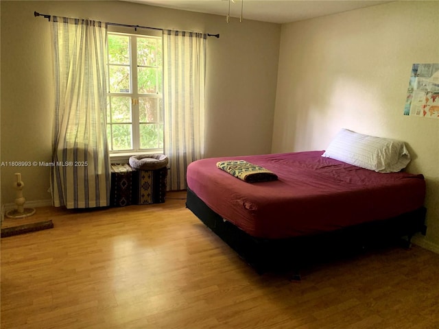 325 E Plymouth, Deland, FL 32724 - bedroom with wood finished floors and baseboards