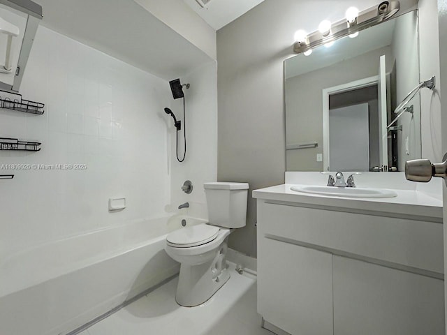 12873 SW 65th Ter, Miami, FL 33183 - full bath featuring toilet, vanity, and shower / bathtub combination