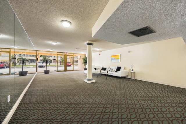 6821 SW 147th Ave Unit 1F, Miami, FL 33193 - building lobby with a textured ceiling