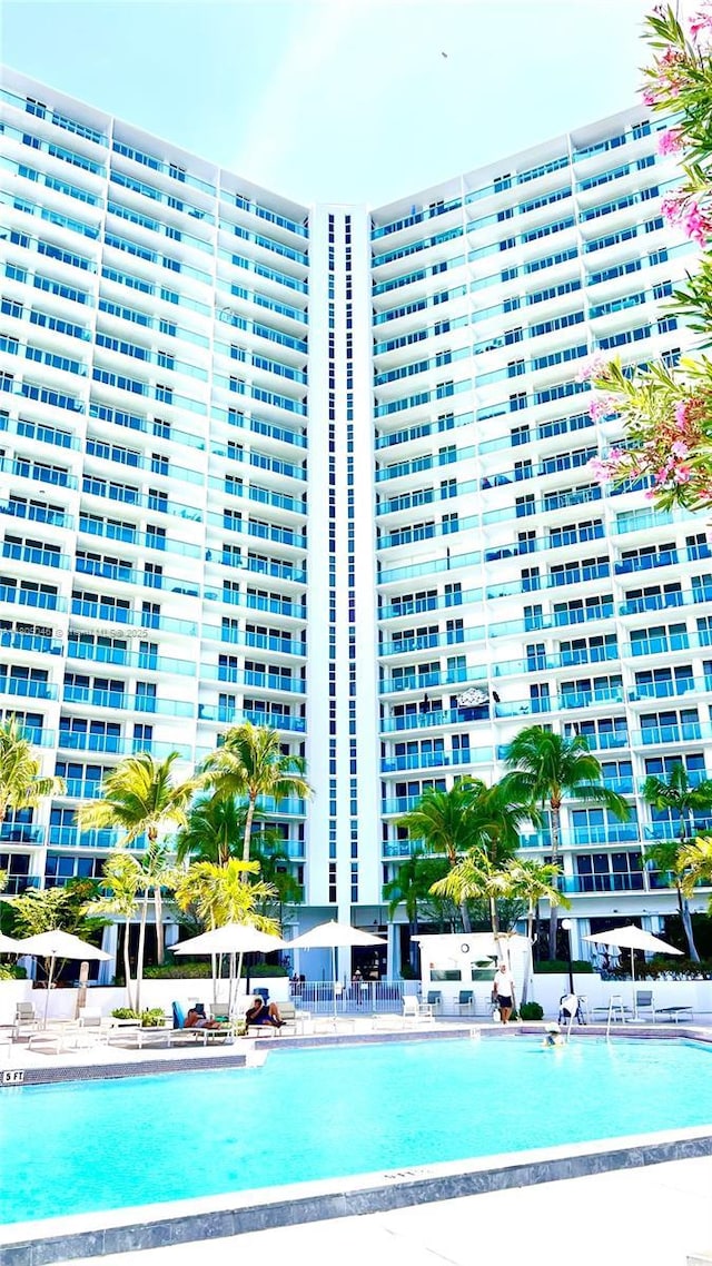 100 Bayview Dr Unit 1919, Sunny Isles Beach, FL 33160 - view of swimming pool