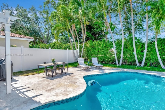 4231 N Magnolia Cir, Delray Beach, FL 33445 - view of pool with a patio area