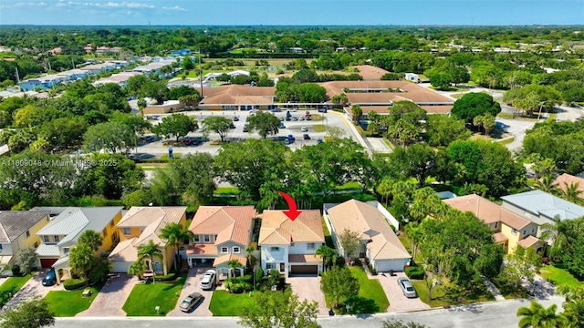 4231 N Magnolia Cir, Delray Beach, FL 33445 - aerial perspective of suburban area