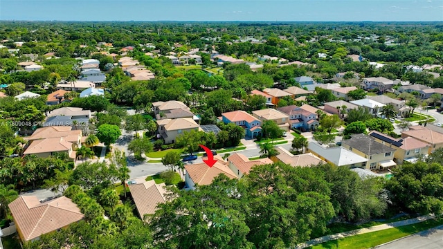 4231 N Magnolia Cir, Delray Beach, FL 33445 - aerial perspective of suburban area