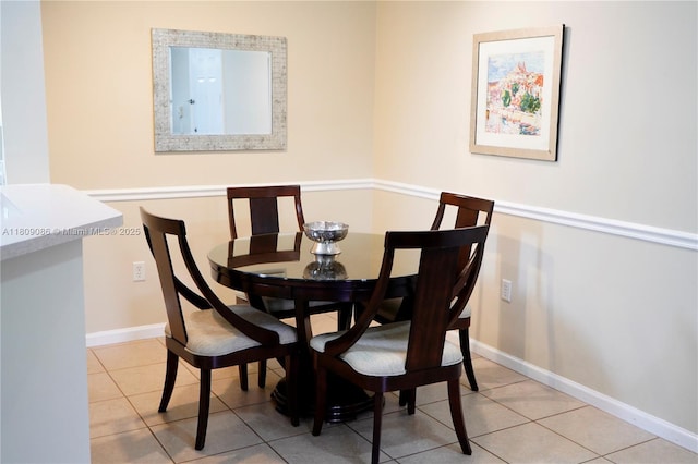4506 SW 160th Ave Unit 1116, Miramar, FL 33027 - tiled dining area with baseboards