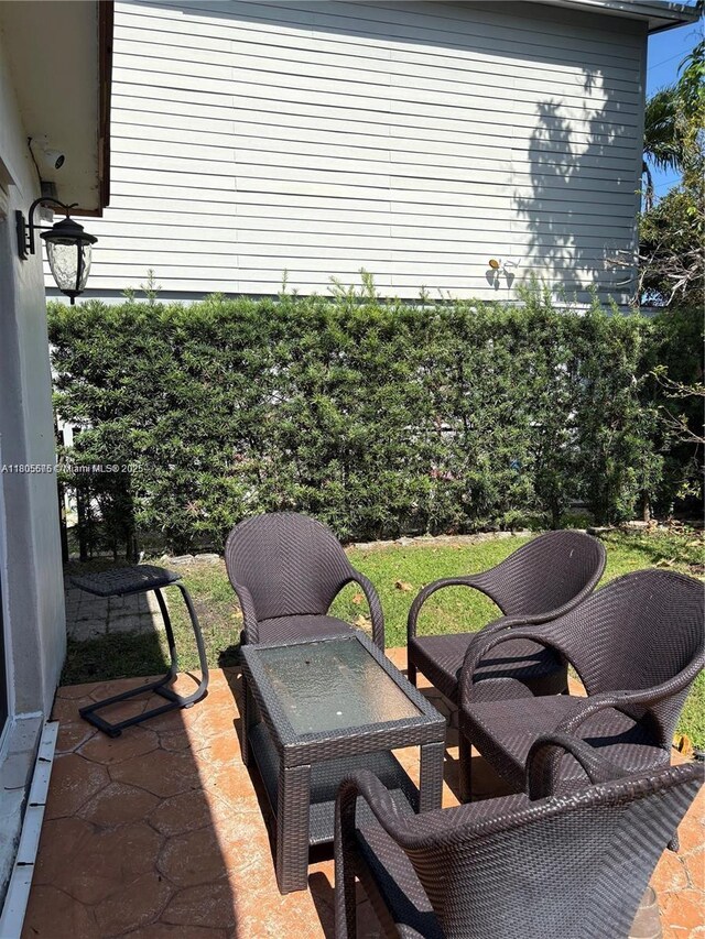 7430 Buchanan St, Hollywood, FL 33024 - view of patio