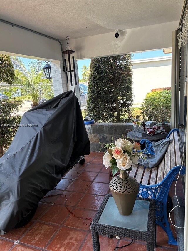 7430 Buchanan St, Hollywood, FL 33024 - view of patio / terrace featuring a grill