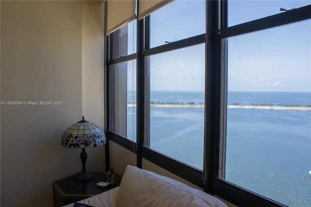 1865 Brickell Ave Unit A2111, Miami, FL 33129 - bedroom featuring a water view