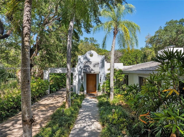 5465 Banyan Trl, Coral Gables, FL 33156 - view of front of property featuring stucco siding