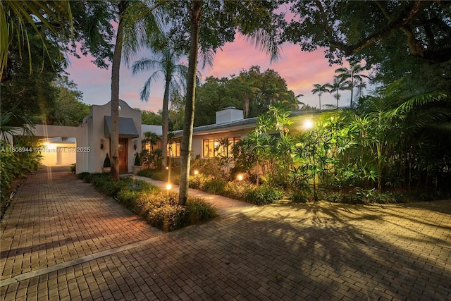 5465 Banyan Trl, Coral Gables, FL 33156 - view of front of house featuring stucco siding