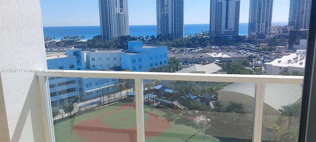 18100 N Bay Rd Unit Ph7, Sunny Isles Beach, FL 33160 - balcony with a view of city and a water view