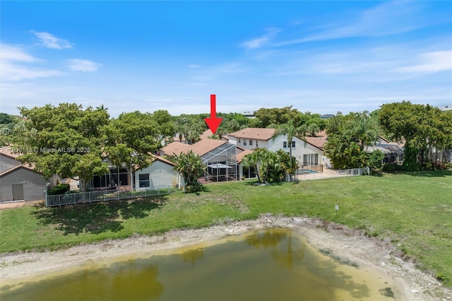 7259 Via Palomar, Boca Raton, FL 33433 - view from above of property with a large body of water