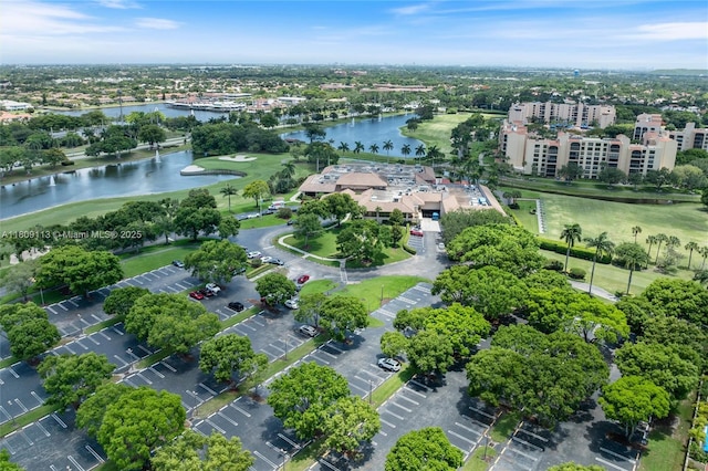 7259 Via Palomar, Boca Raton, FL 33433 - aerial view of property and surrounding area with a nearby body of water and a local golf course