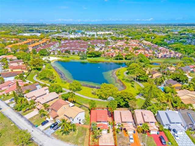 10213 SW 156th Ave, Miami, FL 33196 - aerial view of residential area featuring a large body of water