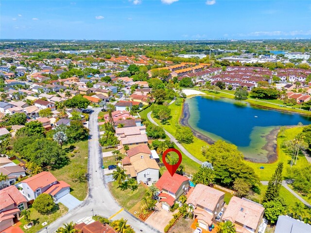 10213 SW 156th Ave, Miami, FL 33196 - aerial view of property's location featuring nearby suburban area and a nearby body of water