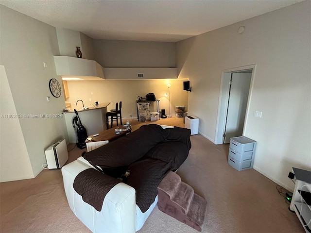 9144 W Atlantic Blvd Unit 832, Coral Springs, FL 33071 - view of carpeted living room