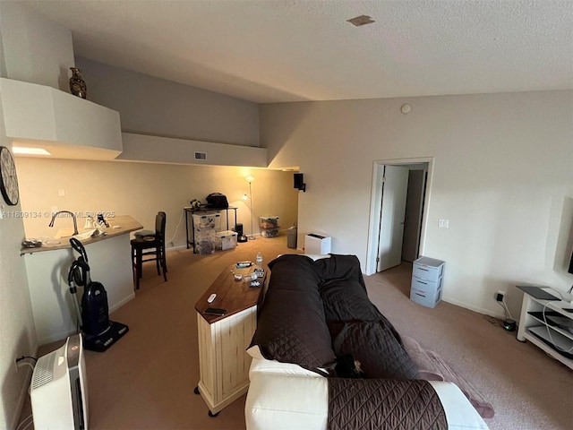 9144 W Atlantic Blvd Unit 832, Coral Springs, FL 33071 - living room with carpet floors and baseboards