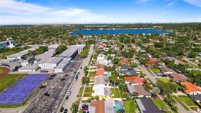 8930 SW 50th Ter, Miami, FL 33165 - aerial perspective of suburban area with a nearby body of water