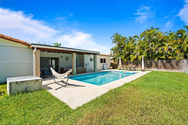 8930 SW 50th Ter, Miami, FL 33165 - view of pool with a patio area