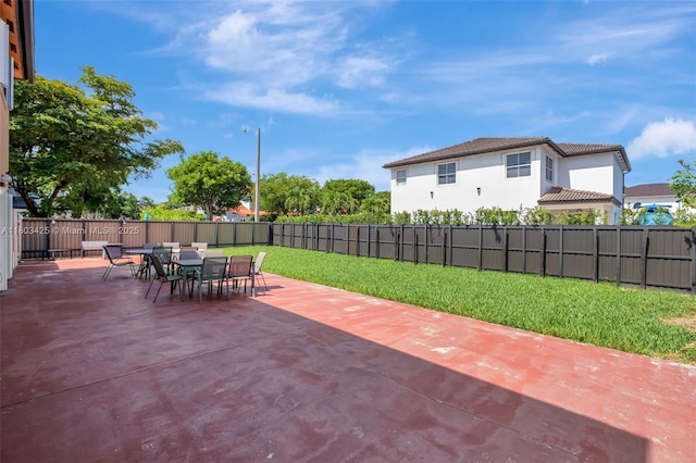 5972 SW 163rd Pl, Miami, FL 33193 - view of patio featuring outdoor dining area