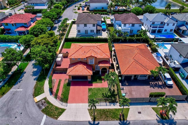 5972 SW 163rd Pl, Miami, FL 33193 - aerial perspective of suburban area with a large body of water