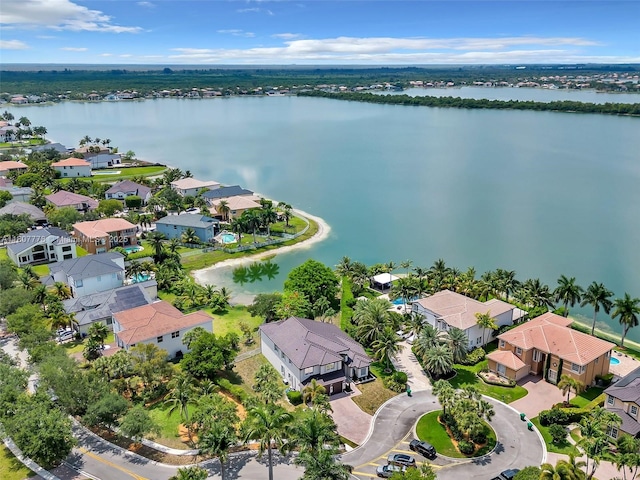 5466 SW 187th Ter, Miramar, FL 33029 - aerial perspective of suburban area featuring a nearby body of water