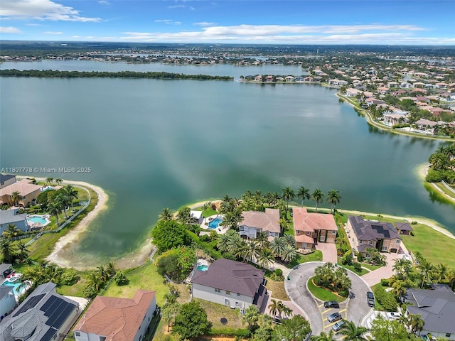 5466 SW 187th Ter, Miramar, FL 33029 - aerial overview of property's location featuring nearby suburban area and a large body of water